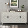Bella Depot 60''W Storage Sideboard with 4 Door - 2 of 4