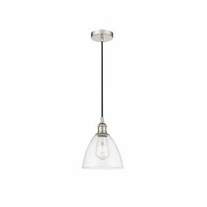 Edison Dome - 1 Light Cord Hung Mini Pendant In Industrial Style-10.25 Inches Tall and 7.5 Inches Wide - 1 of 1