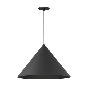 ET2 Lighting Pitch 1 - Light Pendant in  Black - 1 of 3