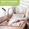 Stainless Steel Cutting Board: 16x10 inch Double-Sided, PP Chopping Boards with Stainless Steel Handles - 4 of 4