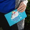 Frosty The Snowman Snow Days Makeup Cosmetic Bag Organizer Pouch - 3 of 4