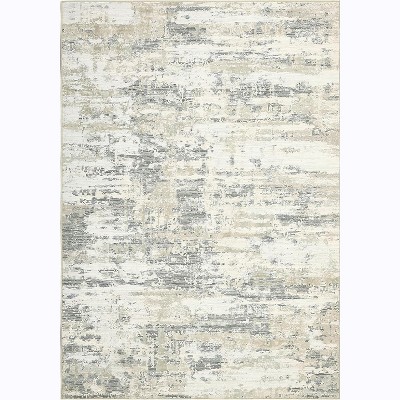 Washable Non-Slip Abstract Runner Rug - Ultra Thin Kitchen & Hallway Carpet for Laundry, Bathroom, Bedroom