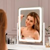 LED Makeup Mirror, Lighted Makeup Mirror with Lights, Smart Touch Control Dimmable 3 Modes Light - 2 of 4