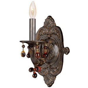 Crystorama Lighting Paris Market 1 - Light Sconce in  Venetian Bronze - 1 of 2