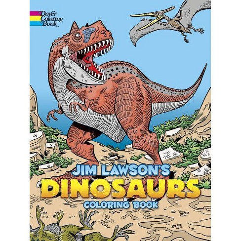 Download Jim Lawson S Dinosaurs Coloring Book Paperback Target
