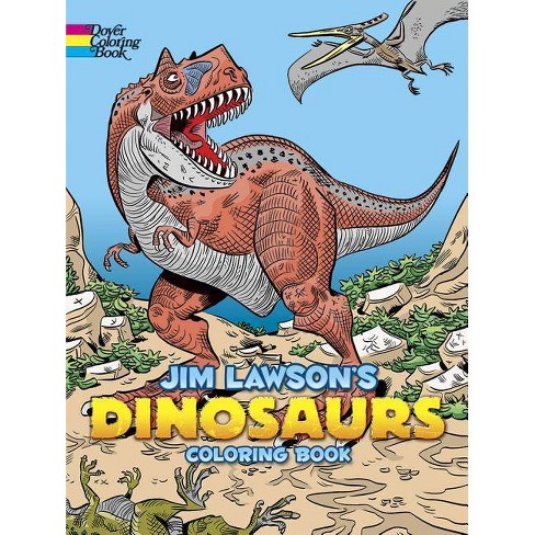 Download Jim Lawson S Dinosaurs Coloring Book Paperback Target