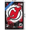 Trends International NHL New Jersey Devils - Maximalist Logo 23 Framed Wall Poster Prints - 3 of 4