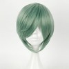Unique Bargains Women's Wigs 12" Cyan with Wig Cap - 2 of 4