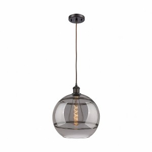 Rochester - 1 Light Cord Hung Mini Pendant In Industrial Style-13.38 Inches Tall and 12 Inches Wide - 1 of 1