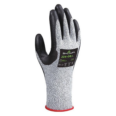 Showa  PR,Coated Gloves,Gray,L 234