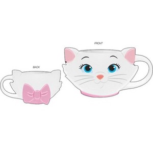 Silver Buffalo The Aristocats - Marie Face Ceramic 3D Sculpted Mug - 1 of 1