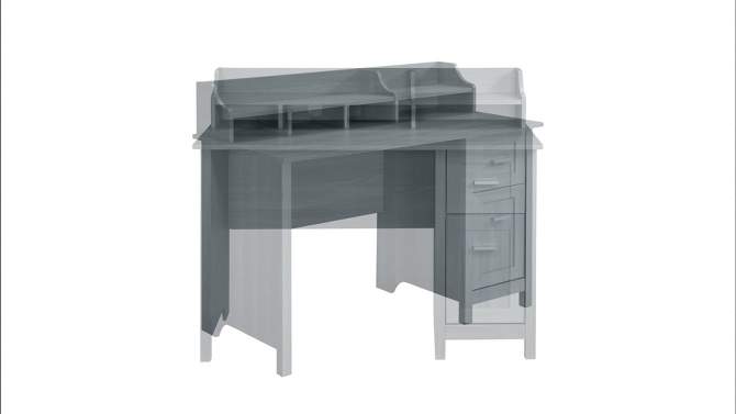 Classic Office Desk with Storage - Techni Mobili, 2 of 11, play video