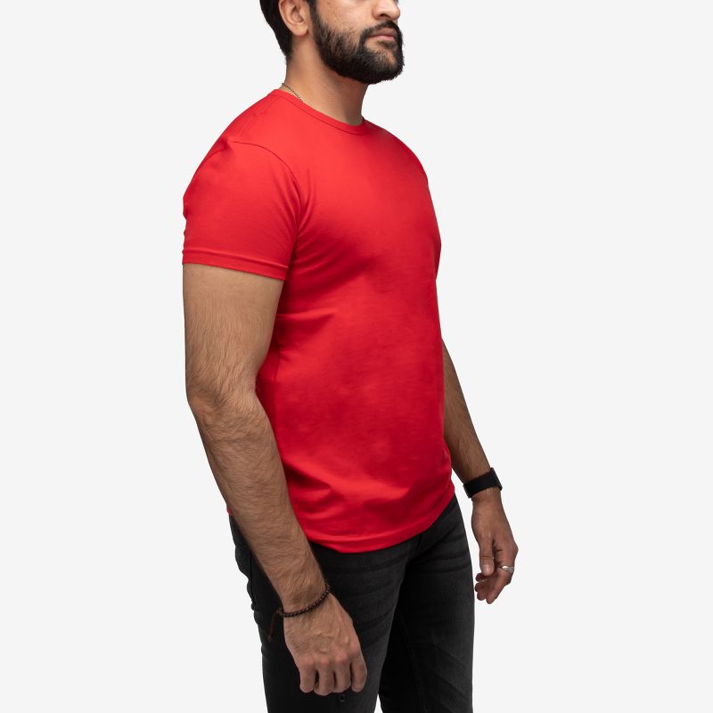 X RAY Men's Basic Crewneck Short Sleeve T-Shirt, 3 of 7