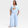 Women's Variegated Ribbed Pajama Pants - Auden™ - 3 of 3