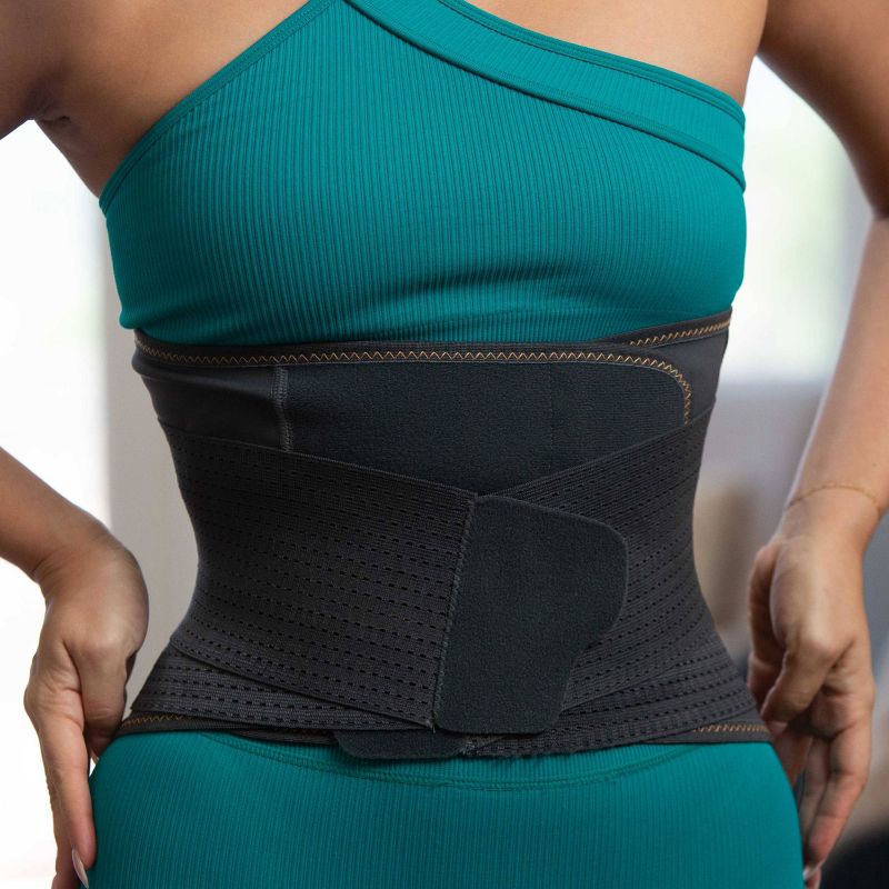 Copper Fit Core Shaper Waist Trimmer - Charcoal S/M, 4 of 6
