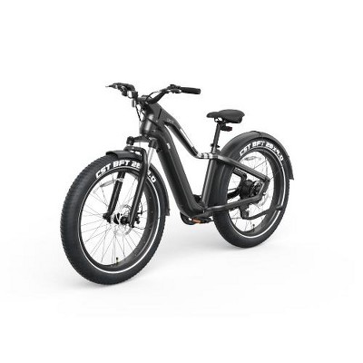 Vynxaria Black 26" Step Over Electric Mountain Bike