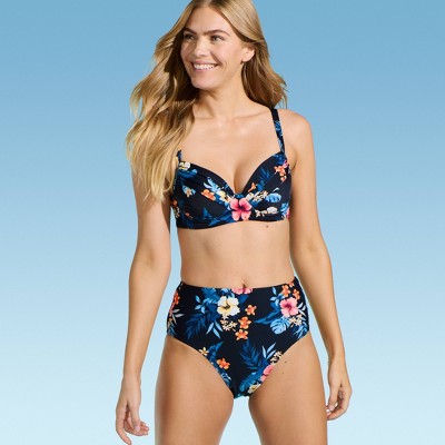 Lands' End Women's Retro Bikini Top