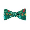 Jacob Alexander Men's Christmas Tree Décors Snowman Gingerbread Gifts Snowflakes Traditional Freestyle Self-Tie Bow Tie - 3 of 3