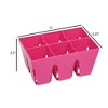 SUNPACK 5" x 3.25" Mega 6-Cell Square Insert, 2.5" (Pack of 1) - 2 of 2