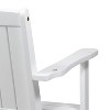 CAVINAS 2-Seat Patio Swing,Outdoor Hanging Porch Swing with Armrests,Outdoor Swing for Poolside,Garden,Deck - 4 of 4
