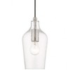 Livex Lighting Avery 1 - Light Pendant in  Brushed Nickel - 4 of 4