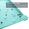 Kumasinova 18.5" x 11.5" Waterproof Pet Feeding Mat for Cat Dog Water Bowl with BPA Free Dogs Cats Food Mats Prevent Spill - 4 of 4