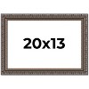 PosterPalooza | Ornate Black Picture Frame - UV Acrylic, Backing Board, Hanging Hardware Included - 2 of 4