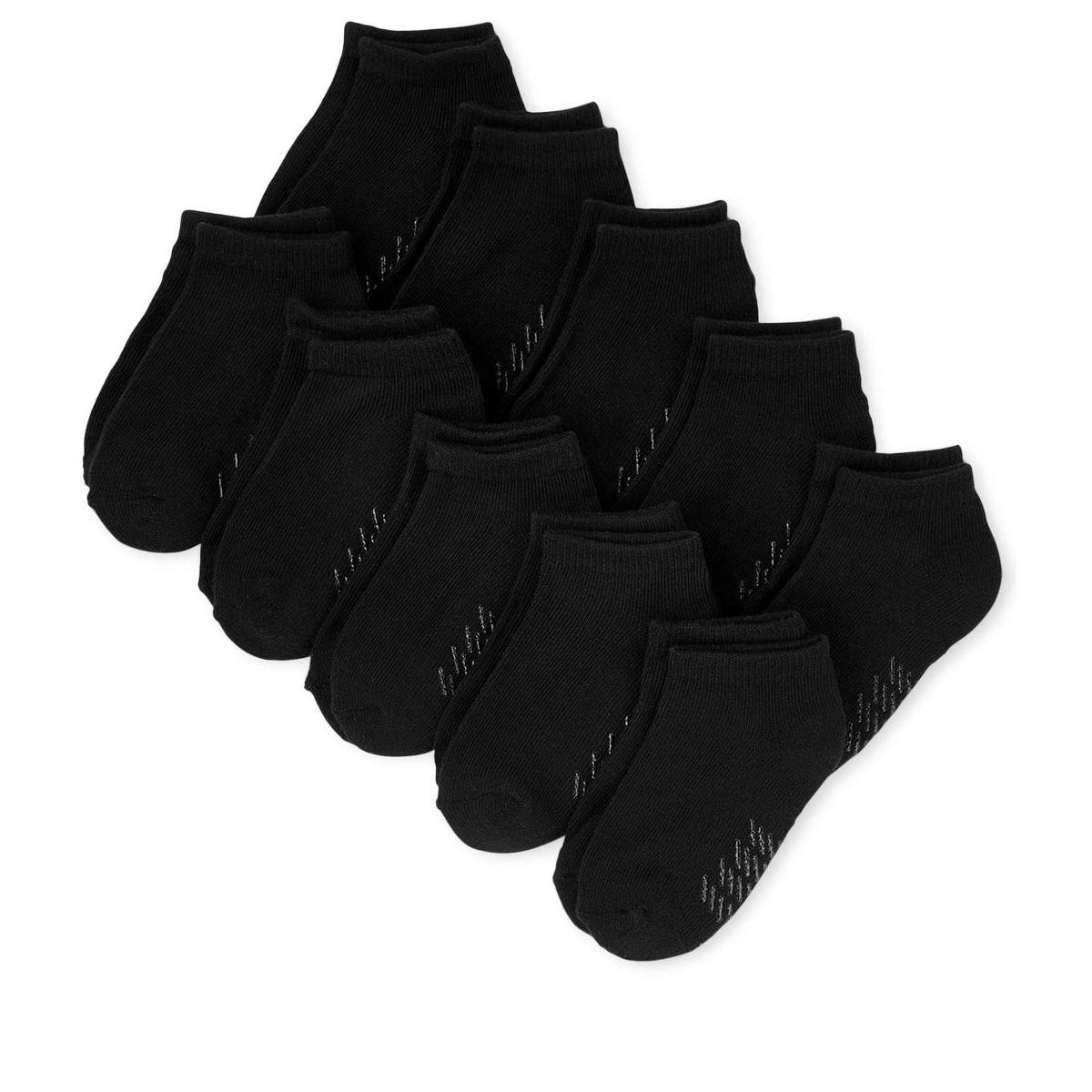 The Children's Place Toddler Kids Cushioned Ankle Socks 10-Pack - thumbnail 3