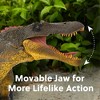 Juvale Green Spinosaurus Dinosaur Toy with Movable Jaw, Plastic Dino Figurine for Boys, Birthday Gifts for Kids, 11.5x6x3.5 in - 3 of 4