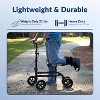 KneeRover Economy Steerable Knee Scooter Black - 4 of 4