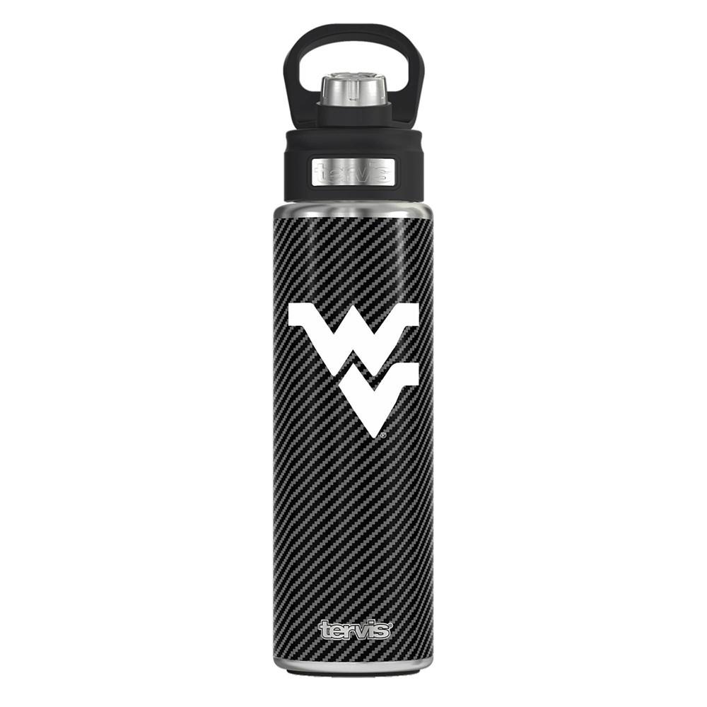 Photos - Water Bottle NCAA West Virginia Mountaineers Carbon Fiber Wide Mouth  - 24o