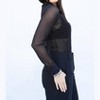 Women's Jordyn Sheer Bodysuit - falcon park - 3 of 4