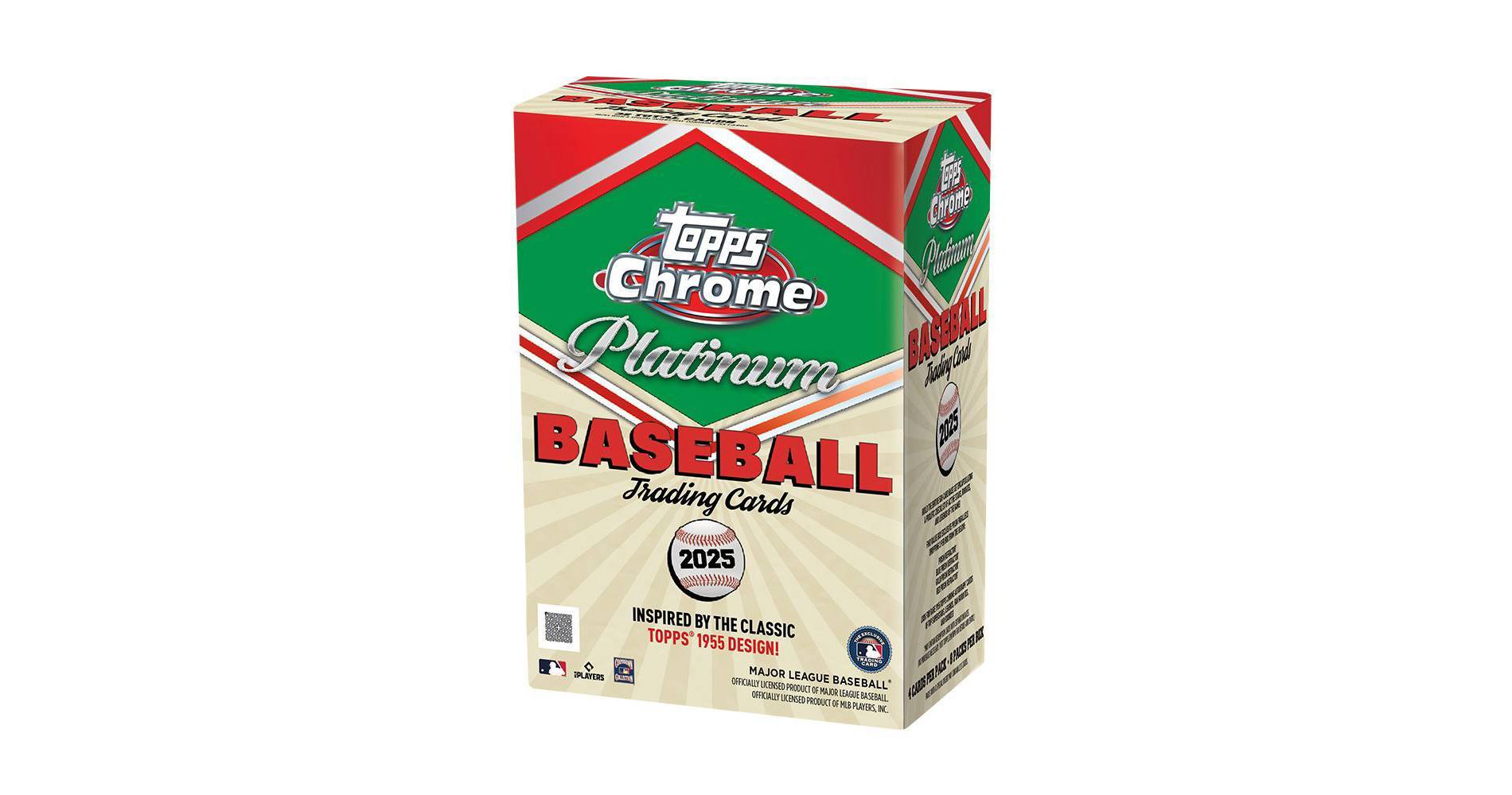 MLB Chrome Platinum 55" Baseball Foil Box