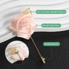 Unique Bargains Ribbon Alloy Outdoor Irregular Flower Lapel Pin 24 Pcs - 2 of 4