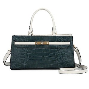 MKF Collection Colby Women’s Satchel in Faux Crocodile Leather Bag by Mia K - 1 of 4