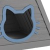 Texsens Sloped Roof Outdoor Cat House Weather Resistant Odor Blocking and Moisture Proof Design - 4 of 4