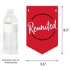 Big Dot of Happiness Reunited Red - School Class Reunion Party Bunting Banner - Party Decorations - Class Reunion Welcome Back - 2 of 4