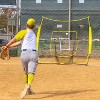 GoSports Team Tone Baseball & Softball Practice Hitting & Pitching Training  Net in Team Colors - 3 of 4