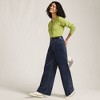 Lands' End Women's High Rise Wide Leg Corduroy Pants - 4 of 4