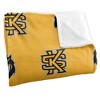 Kennesaw State University Logo Pattern Silky 50x60 Blanket, 1 Sided - 3 of 4