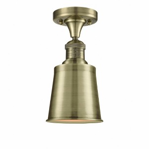 Addison - 1 Light Semi-Flush Mount In Traditional Style-9 Inches Tall and 5.25 Inches Wide - 1 of 1