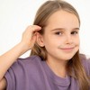 Girls' Twirling Ballerina Screw Back Sterling Silver Earrings - In Season Jewelry - 2 of 4
