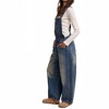 Women's Urban Denim Barrel Overalls - Listicle - 3 of 4