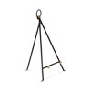 Cheung's Axia Triangular Mini Table Easel Gold Accents Black - 2 of 4
