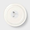 White Disposable Paper Plates 10" - 50ct - Dealworthy™ - 3 of 3