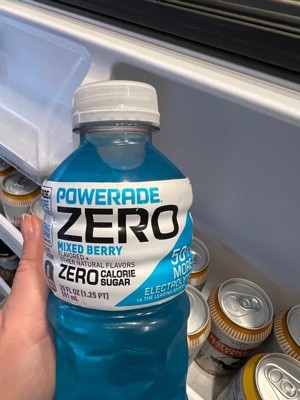 Powerade Sports Drink, Zero Sugar, Mixed Berry - 8 pack, 20 fl oz