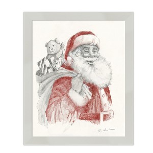 Courtside Market Ready For Christmas 8x10 Framed Art Board - 1 of 2