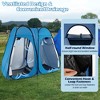 Costway Outdoor 7.5FT Portable Pop Up Shower Privacy Tent Dressing Changing Room Camping - image 4 of 4