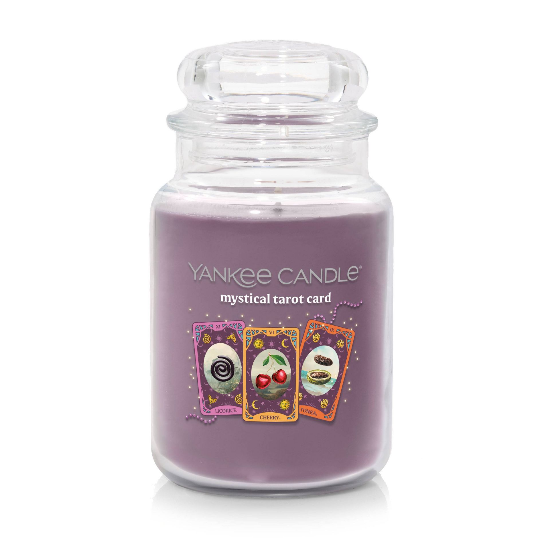 Original Large Jar Mystical Tarot Candle Card 22oz - Yankee Candle