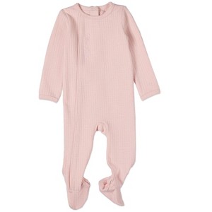 MiniMoi Baby "Mon Etoile" Cotton Rich Pointelle Footie - 1 of 3